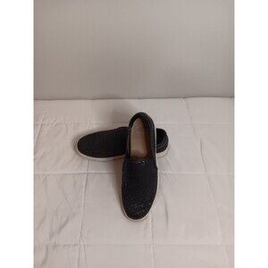 Ugg Cas Glitter Trainer Slip On Sneaker Shoe Sz 8.5 Star Sparkle Black